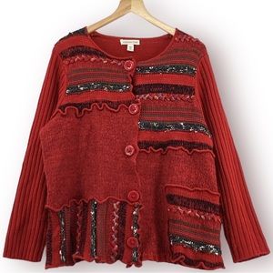 COLDWATER CREEK CARDIGAN SWEATER